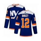 Adidas New York Islanders #12 Josh Bailey Authentic Blue Alternate NHL Jersey