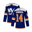 Adidas New York Islanders #14 Tom Kuhnhackl Authentic Blue Alternate NHL Jersey