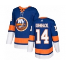 Adidas New York Islanders #14 Tom Kuhnhackl Authentic Royal Blue Home NHL Jersey