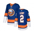 Adidas New York Islanders #2 Nick Leddy Premier Royal Blue Home NHL Jersey