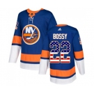 Adidas New York Islanders #22 Mike Bossy Authentic Royal Blue USA Flag Fashion NHL Jersey