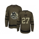 Adidas New York Islanders #27 Anders Lee Green Salute to Service Stitched NHL Jersey