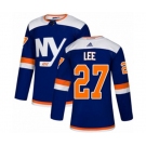 Adidas New York Islanders #27 Anders Lee Premier Blue Alternate NHL Jersey