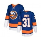 Adidas New York Islanders #31 Billy Smith Authentic Royal Blue Home NHL Jersey