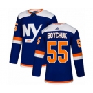 Adidas New York Islanders #55 Johnny Boychuk Authentic Blue Alternate NHL Jersey