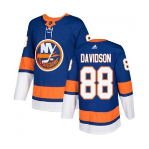 Adidas New York Islanders #88 Brandon Davidson Authentic Royal Blue Home NHL Jersey