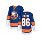 Men Adidas New York Islanders #86 Nikolay Kulemin Royal Blue Home Authentic Stitched NHL Jersey