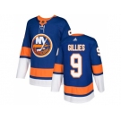 Men Adidas New York Islanders #9 Clark Gillies Royal Blue Home Authentic Stitched NHL Jersey