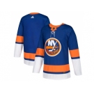 Men Adidas New York Islanders Blank Royal Blue Home Authentic Stitched NHL Jersey