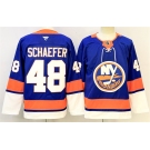 Men's New York Islanders #48 Matthew Schaefer Royal 2024-25 Home Stitched Hockey Jersey
