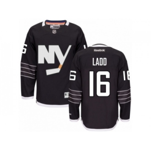 Men's Reebok New York Islanders #16 Andrew Ladd Authentic Black Third NHL Jersey