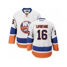 Men's Reebok New York Islanders #16 Pat LaFontaine Authentic White Away NHL Jersey