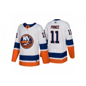 Men's adidas 2018 Season New York Islanders #11 Shane Prince New Outfitted Jersey
