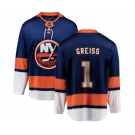 New York Islanders #1 Thomas Greiss Fanatics Branded Royal Blue Home Breakaway NHL Jersey