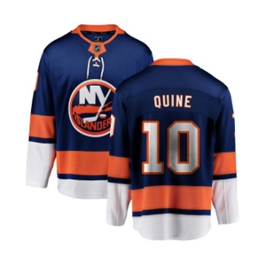 New York Islanders #10 Alan Quine Fanatics Branded Royal Blue Home Breakaway NHL Jersey