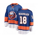 New York Islanders #18 Anthony Beauvillier Fanatics Branded Royal Blue Home Breakaway NHL Jersey