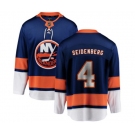 New York Islanders #4 Dennis Seidenberg Fanatics Branded Royal Blue Home Breakaway NHL Jersey