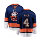 New York Islanders #4 Robin Salo Fanatics Branded Royal Blue Home Breakaway NHL Jersey