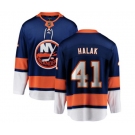 New York Islanders #41 Jaroslav Halak Fanatics Branded Royal Blue Home Breakaway NHL Jersey