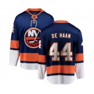 New York Islanders #44 Calvin de Haan Fanatics Branded Royal Blue Home Breakaway NHL Jersey