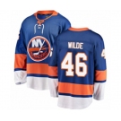 New York Islanders #46 Bode Wilde Fanatics Branded Royal Blue Home Breakaway NHL Jersey