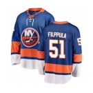 New York Islanders #51 Valtteri Filppula Fanatics Branded Royal Blue Home Breakaway NHL Jersey