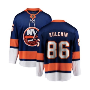 New York Islanders #86 Nikolay Kulemin Fanatics Branded Royal Blue Home Breakaway NHL Jersey