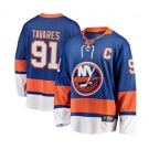 New York Islanders #91 John Tavares Fanatics Branded Royal Blue Home Breakaway NHL Jersey