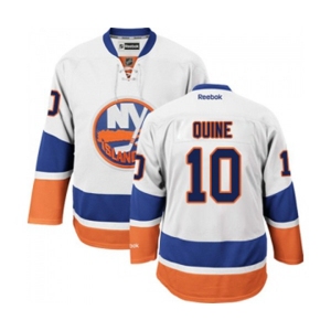 Reebok New York Islanders #10 Alan Quine Authentic White Away NHL Jersey