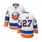 Reebok New York Islanders #27 Anders Lee Authentic White Away NHL Jersey