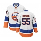 Reebok New York Islanders #55 Johnny Boychuk Authentic White Away NHL Jersey