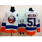 nhl jerseys new york Islanders #51 nielsen white 