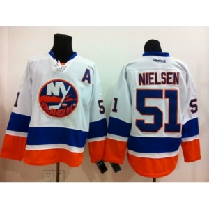 nhl jerseys new york Islanders #51 nielsen white 