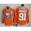 nhl jerseys new york Islanders #91 John Tavares orange