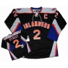 nhl jerseys new york islanders #2 streitt black