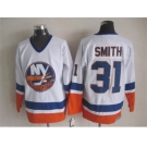 nhl jerseys new york islanders #31 smith white