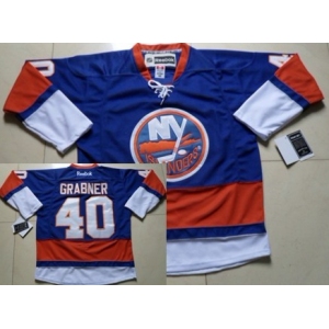 nhl jerseys new york islanders #40 grabner blue