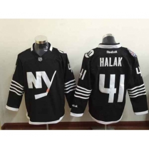 nhl jerseys new york islanders #41 halak black[2015 new]