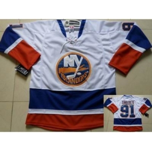nhl jerseys new york islanders #91 john tavares white