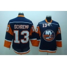 nhl new york Islanders #13 schremp blue