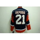 nhl new york Islanders #21 okposo blue