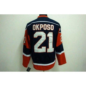 nhl new york Islanders #21 okposo blue