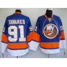 nhl new york Islanders#91 tavares blue third edition