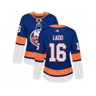 Women Adidas New York Islanders #16 Andrew Ladd Royal Blue Home Authentic Stitched NHL Jersey