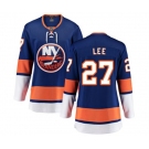 Women New York Islanders #27 Anders Lee Fanatics Branded Royal Blue Home Breakaway NHL Jersey