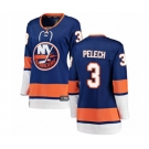 Women New York Islanders #3 Adam Pelech Fanatics Branded Royal Blue Home Breakaway NHL Jersey