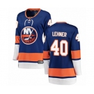 Women New York Islanders #40 Robin Lehner Fanatics Branded Royal Blue Home Breakaway NHL Jersey