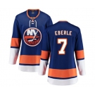 Women New York Islanders #7 Jordan Eberle Fanatics Branded Royal Blue Home Breakaway NHL Jersey