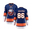 Women New York Islanders #86 Nikolay Kulemin Fanatics Branded Royal Blue Home Breakaway NHL Jersey