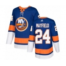 Youth Adidas New York Islanders #24 Scott Mayfield Authentic Royal Blue Home NHL Jersey